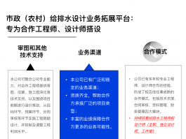 市政給排水和道路設計專(zhuān)項